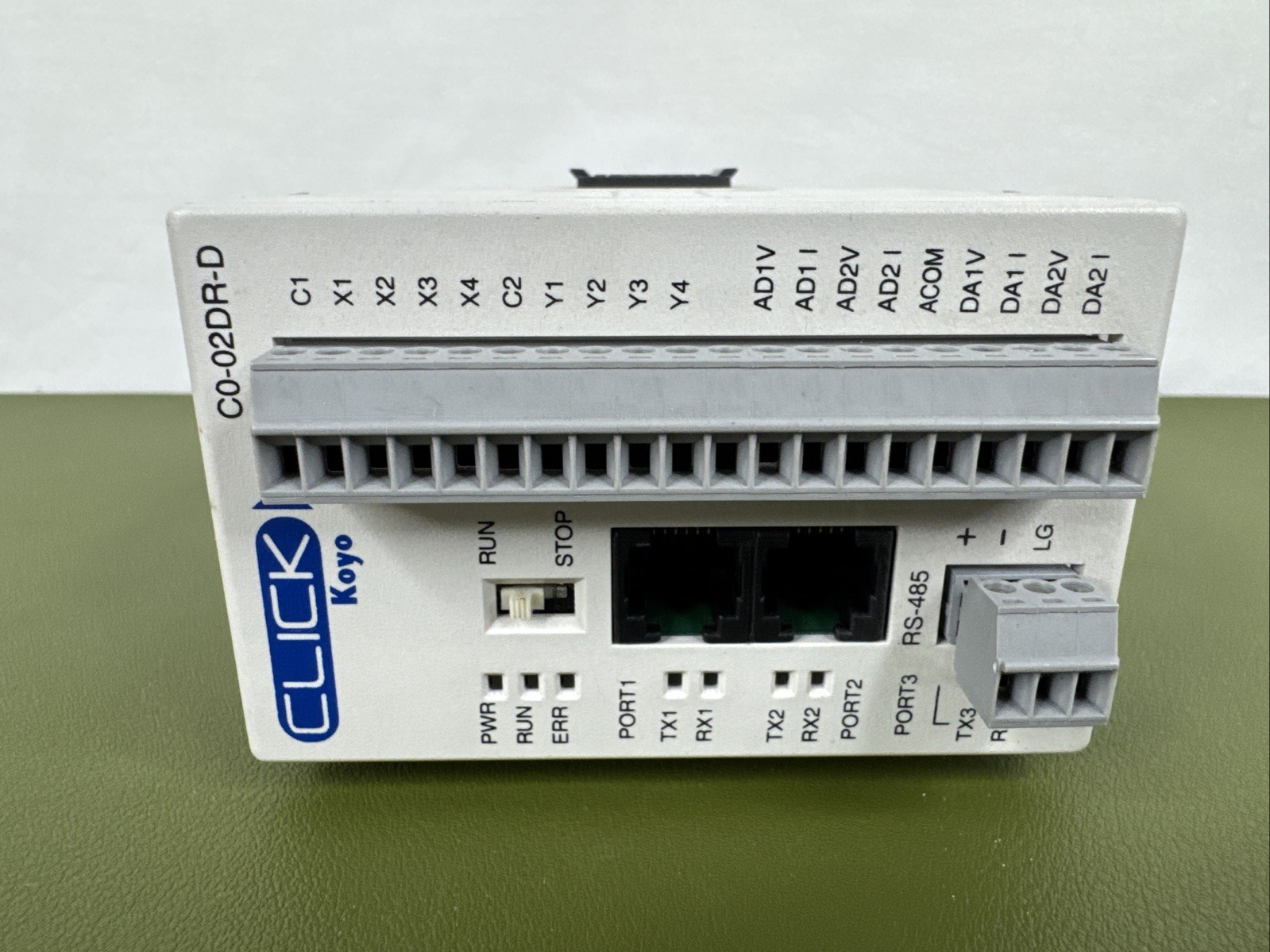 Automation Direct C0-02DR-D CLICK Analog PLC, Ex Condition