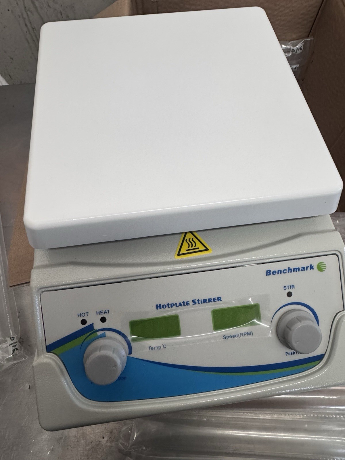Benchmark Scientific H3770-HS Digital Hotplate Magnetic Stirrer, 7 in. x 7 in.