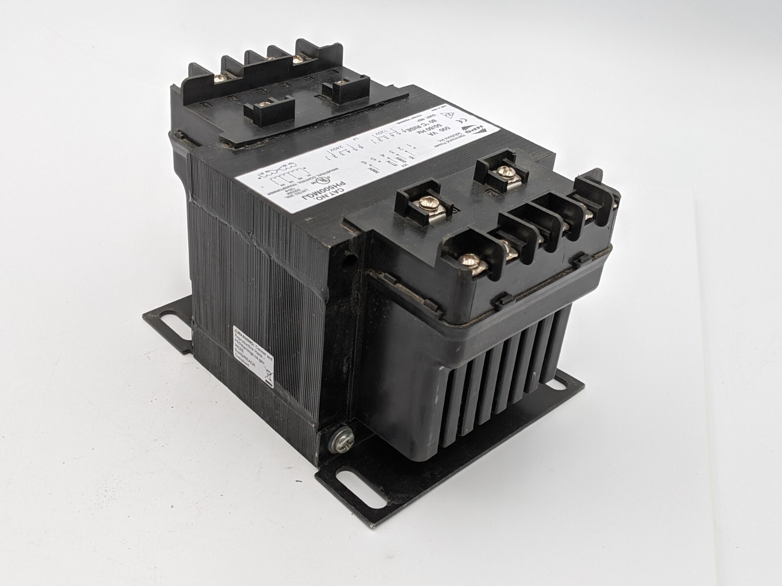 Hammond PH500MGJ Control Transformer 50/60 Hz 208/277/380 VAC 500 VA Used