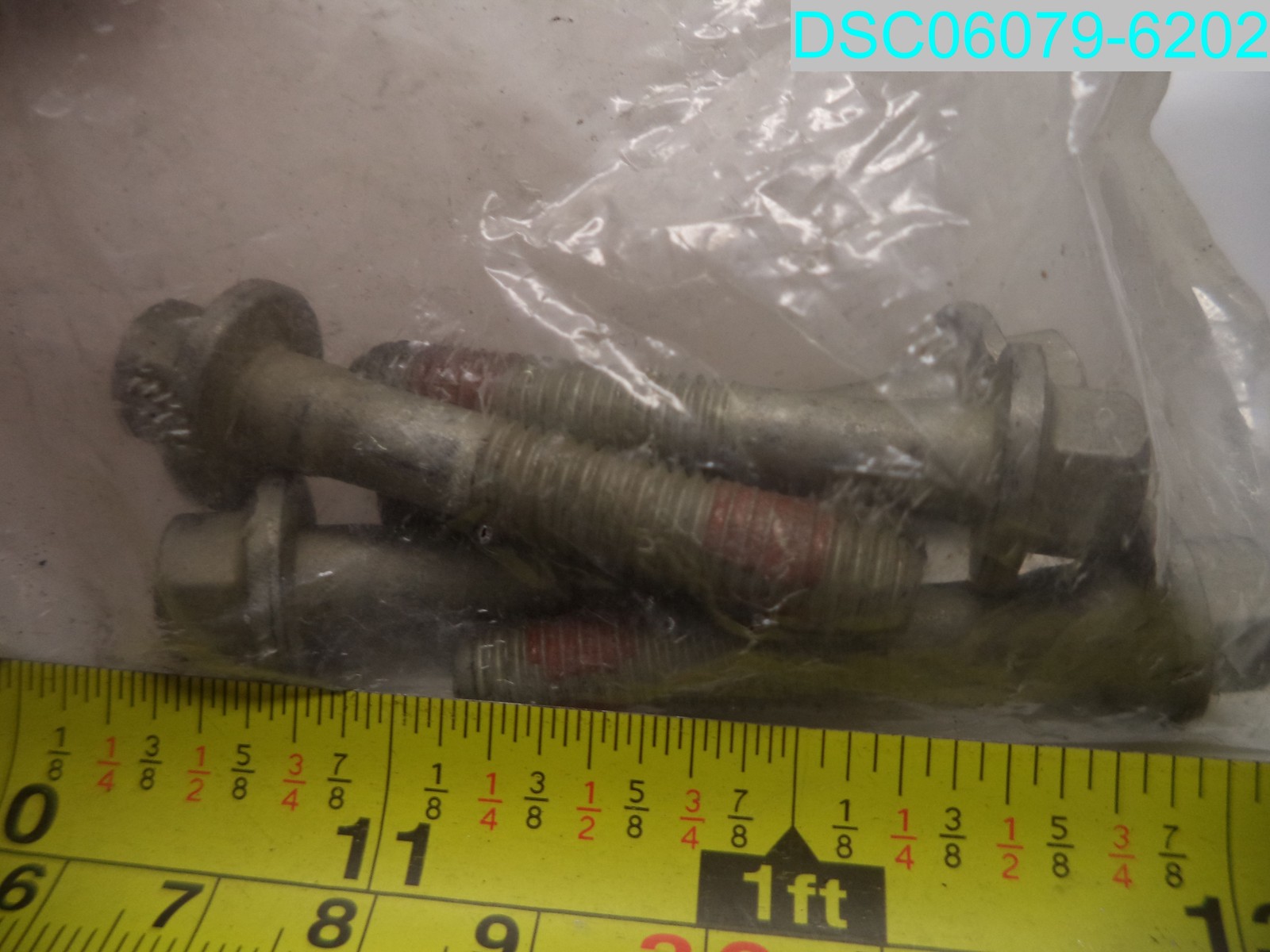 QTY=5: EHC-2351-5 Head Bolts 10.000MM X 2.125IN x 8.000MM 1.25 Thread Pitch