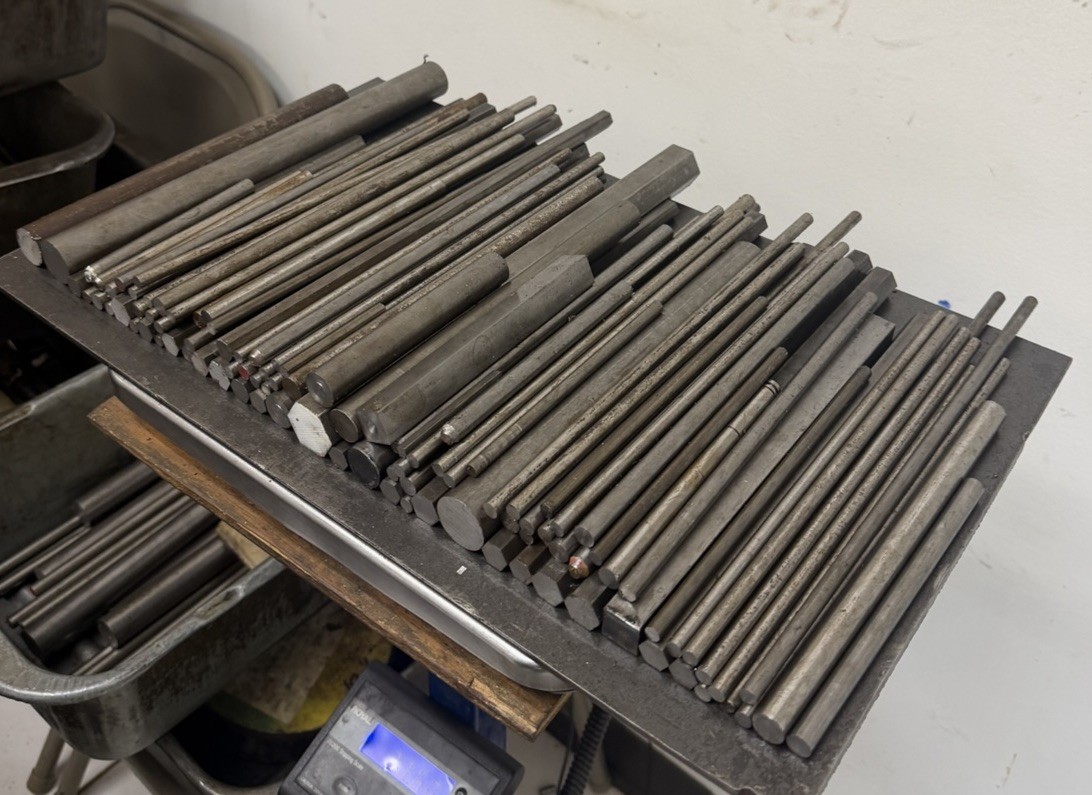 37.60 lbs Misc Carbon & Alloy Steel Round Bar Stock – Mixed Grades