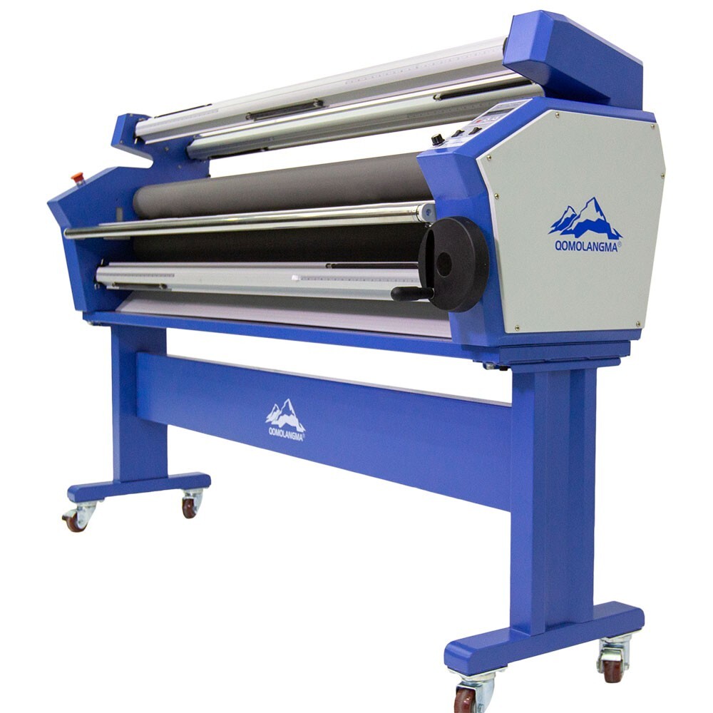 QOMOLANGMA Full-auto Wide Format Cold Laminator 55″ / 63″ with Heat Assisted USA