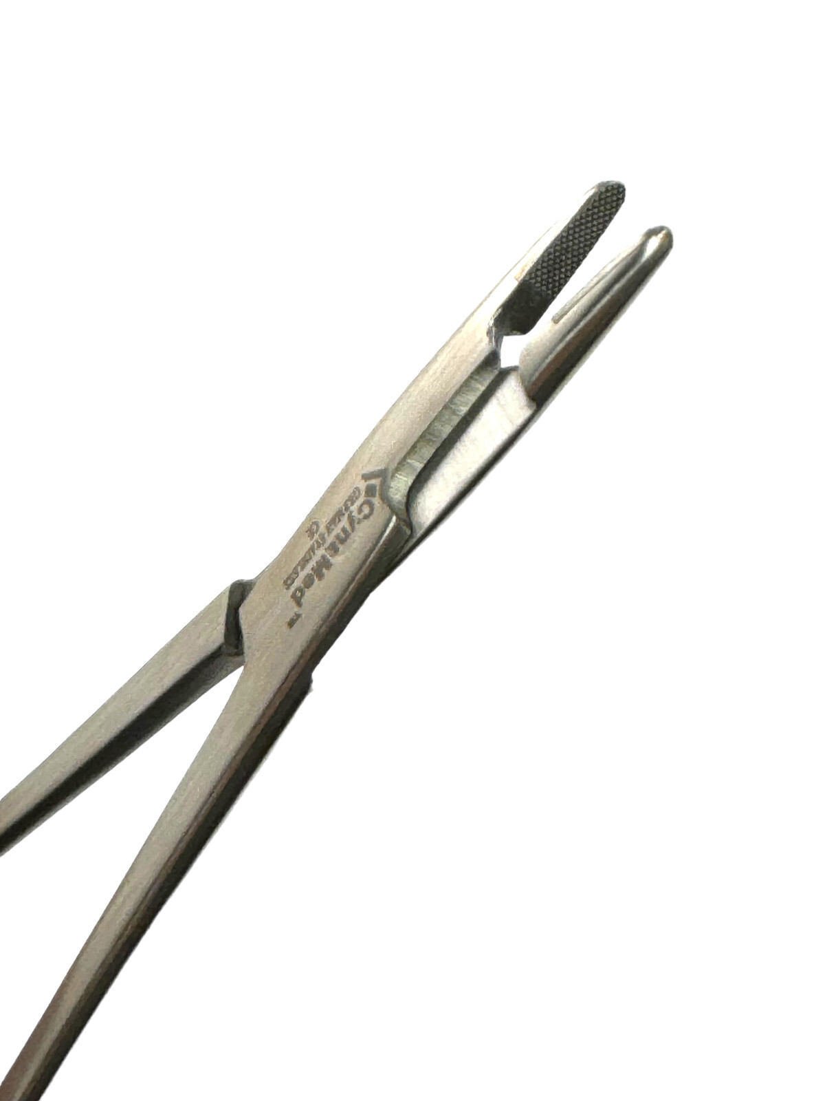 Olsen Hegar Needle Holder 5″ + 5.5″ Set of 2 – Gold Handle Serrated W TC Inserts