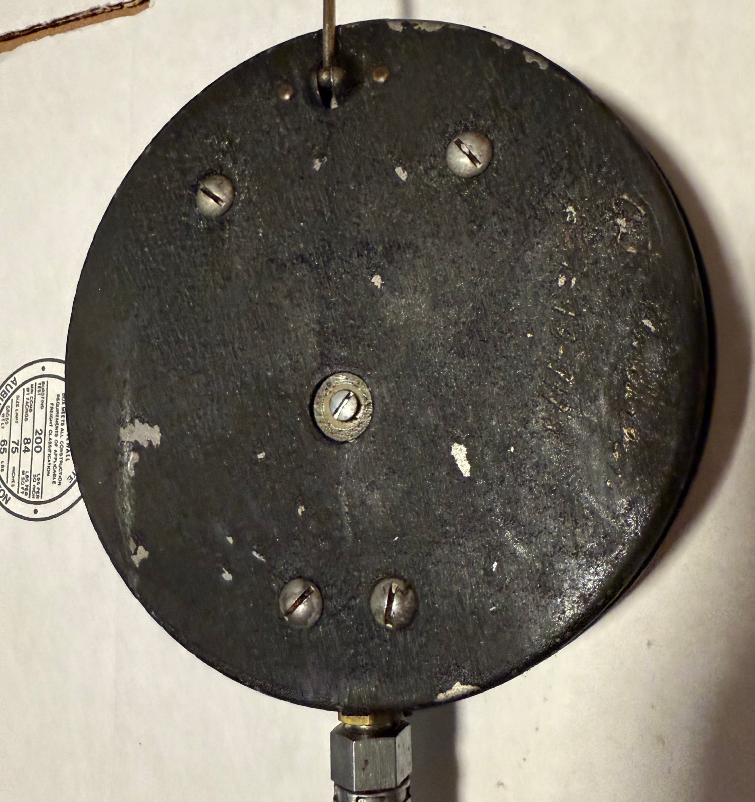 vintage SCHROEDER BROTHERS MULTI-GAUGE MODEL GS 5C as-is, untested