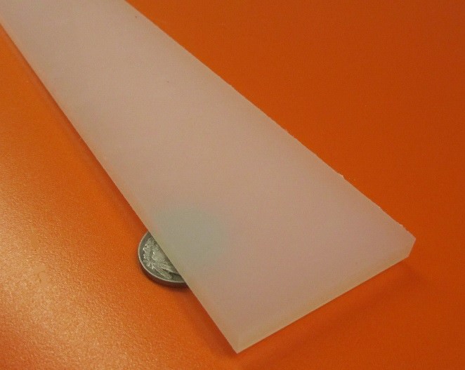 Polypropylene Bar 1/4″ (.250″) Thick x 2.00″ Wide x 48″ Long, 4 pcs, 16 feet