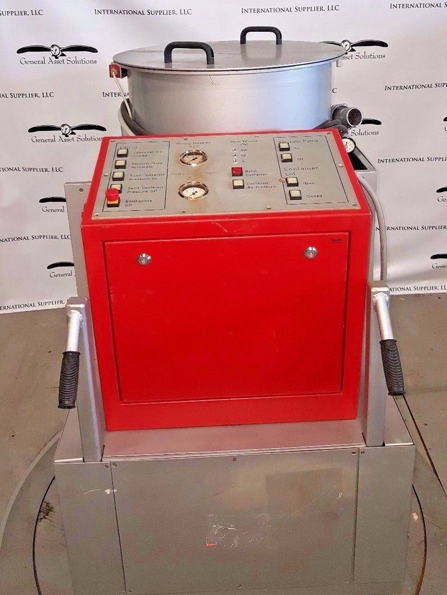 IBEG Mobile Sand Filling System SFS 200 M Sand Dispensing Rail Sanding dust fee