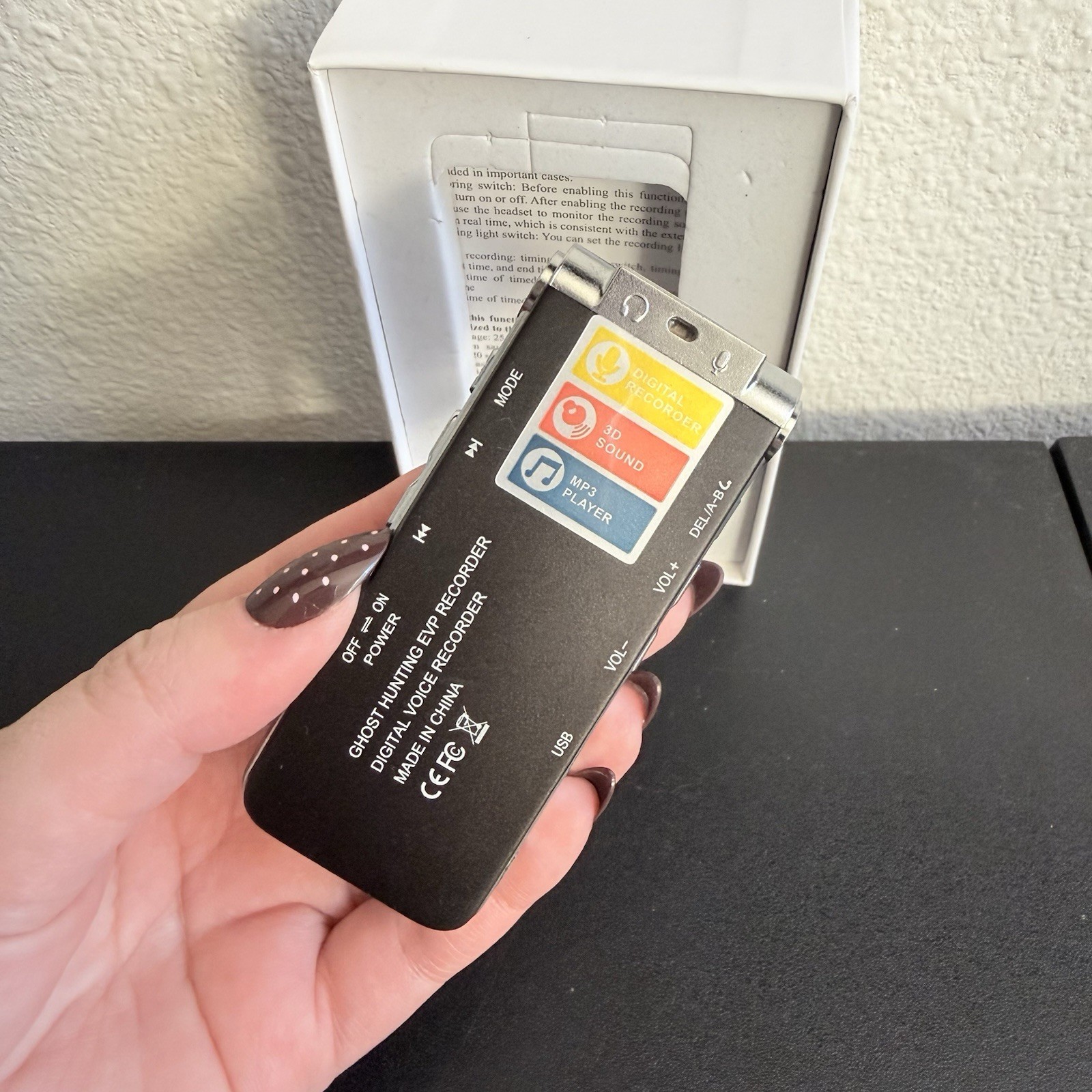 8GB Digital Voice Recorder Audio Recorder for Lectures Meetings Interviews