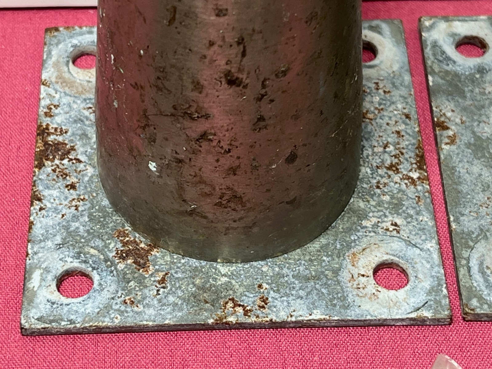 4 VTG Metal Tapered Adjustable Industrial Legs 6-1/4″ – 7-1/2″ Workshop Shop