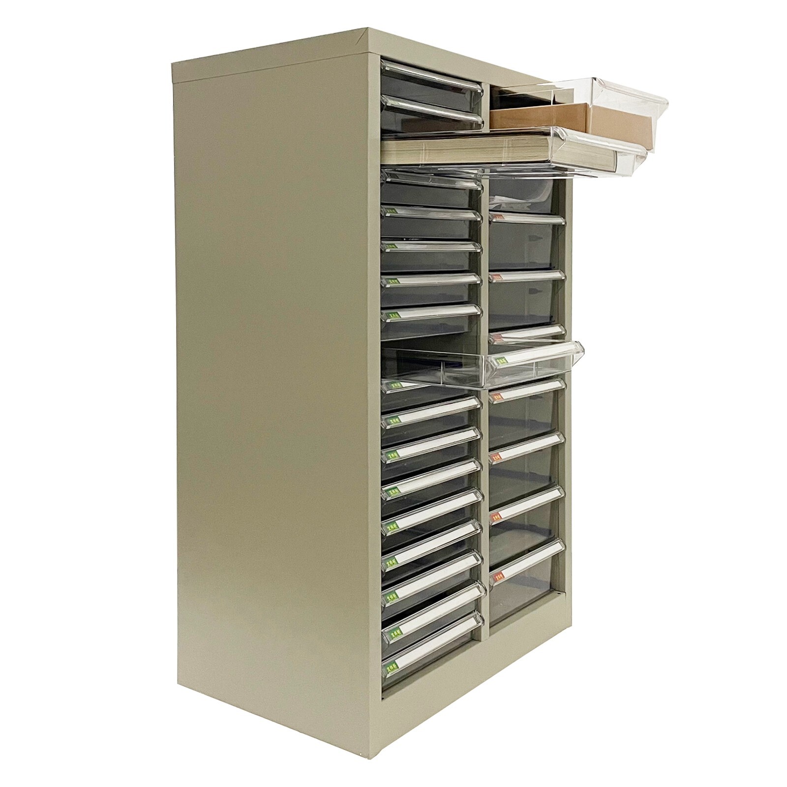 27 Drawers File Cabinet Office Storage Organizer Cabinet Medium+Large Drawer