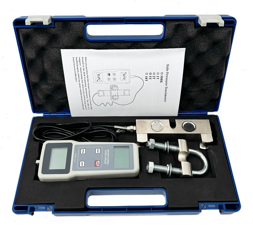 Side Pressure Tension Meter Precision ±0.5% FS ±1 Digital Peak Value ±49000N