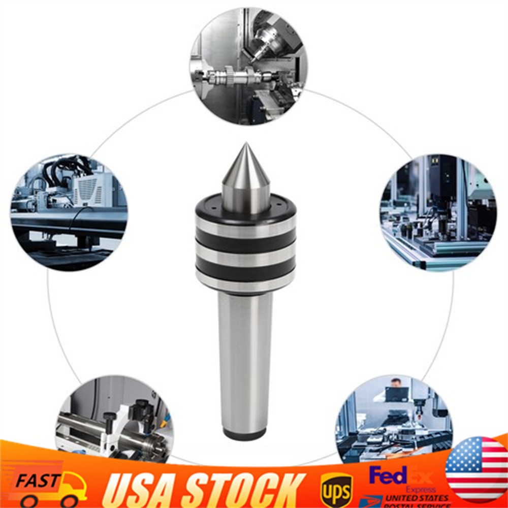 MT5 Live Center Morse Taper 5MT Precision Lathe Medium Duty CNC 60HRC 6300N US