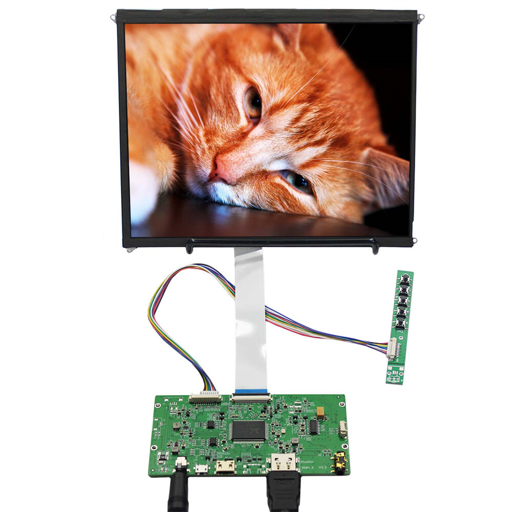 New 2048×1536 4:3 IPS LCD Screen LP097QX1 with HD-MI LCD Board for 9.7″ 3rd 4Gen