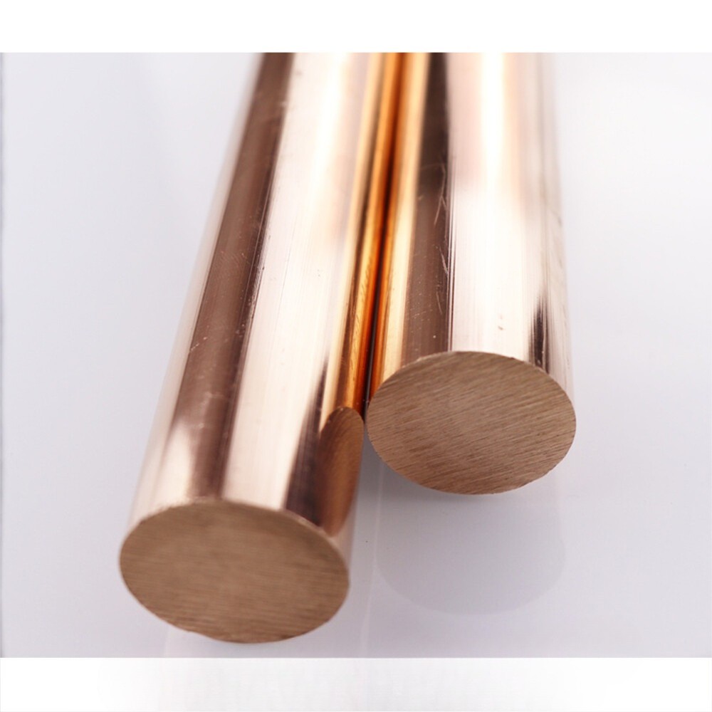 C11000 Cu-ETP Pure Copper Round Rods Copper Stick Solid Copper Bar Select Size