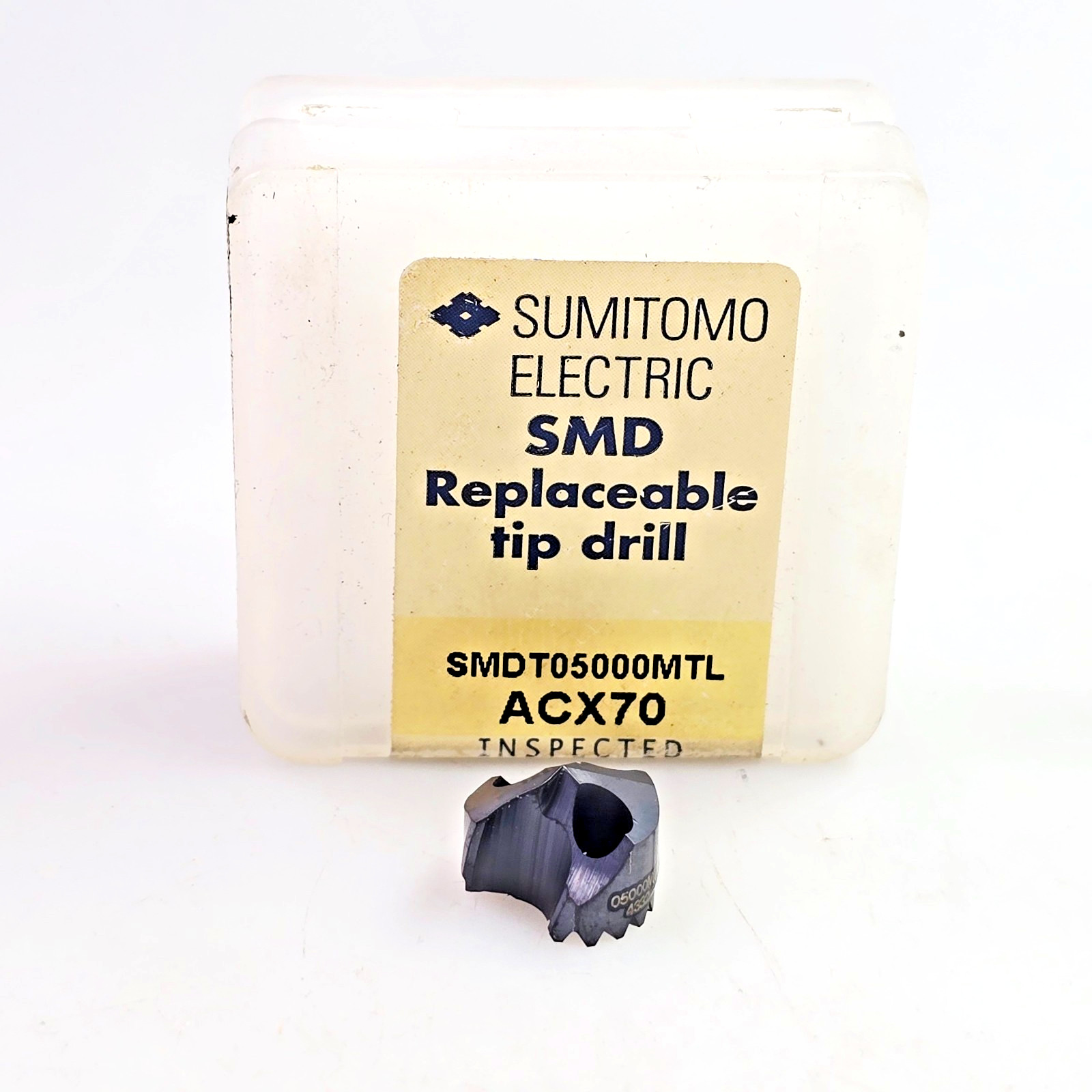 Sumitomo SMDT05000MTL ACX70 0.5″ (12.7mm) 1/2″ Carbide Drill Inserts (1 pc)