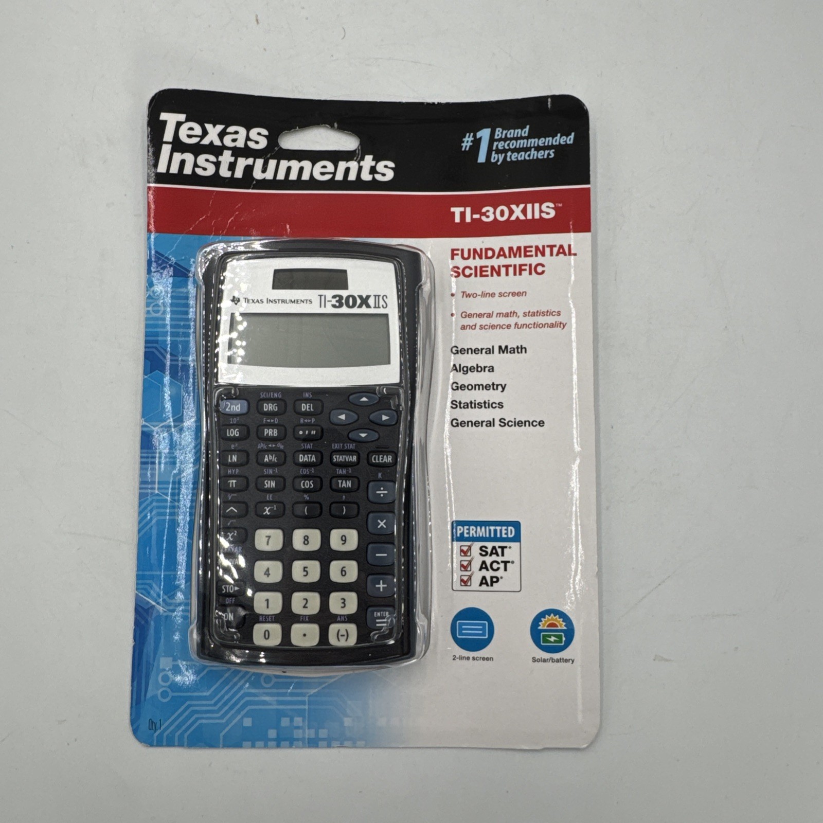 Texas Instruments TI-30XIIS Scientific Calculator – New Factory Sealed