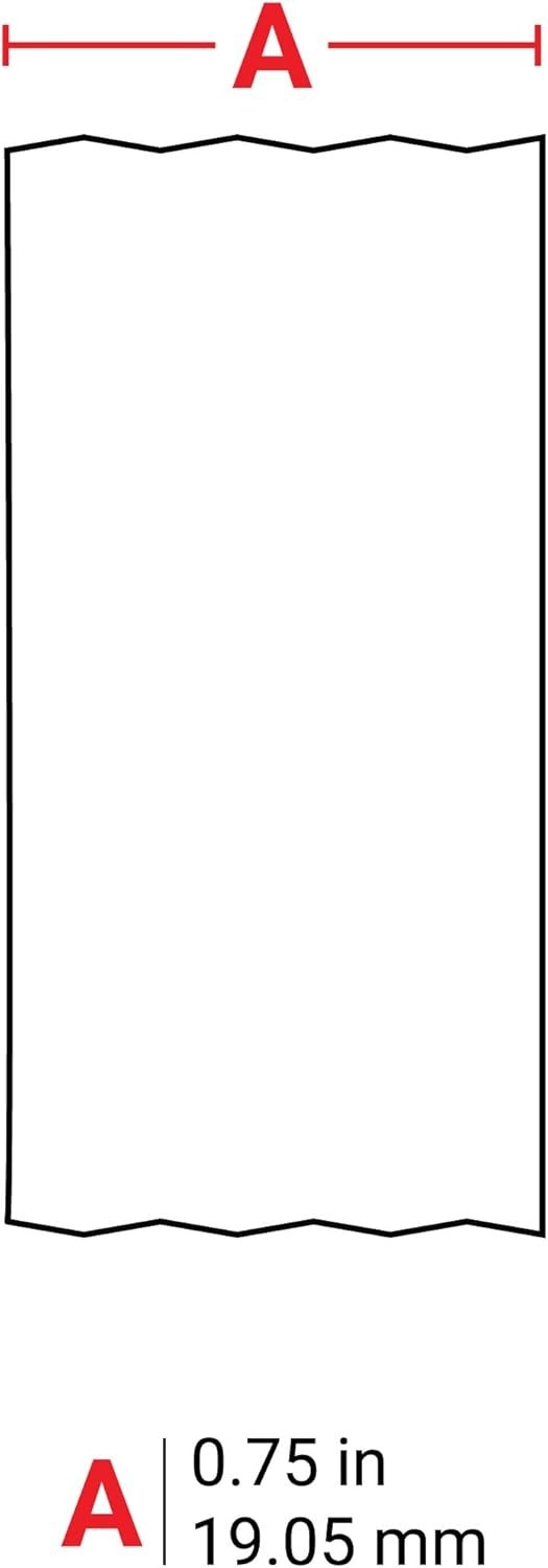 Indoor/Outdoor Vinyl Label, 0.75″ x 21′ – Ideal for Lab Equipment & Safety Needs