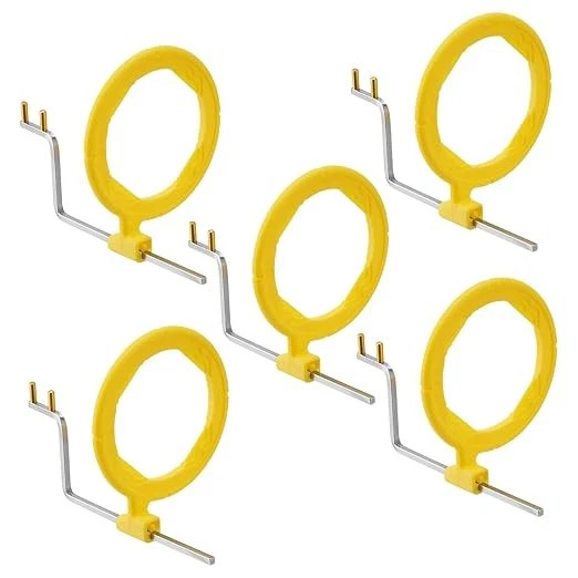 10pcs Dental Sensor Holder X-Ray Positioning,5pcs Indicator Arming,5pcs Ring