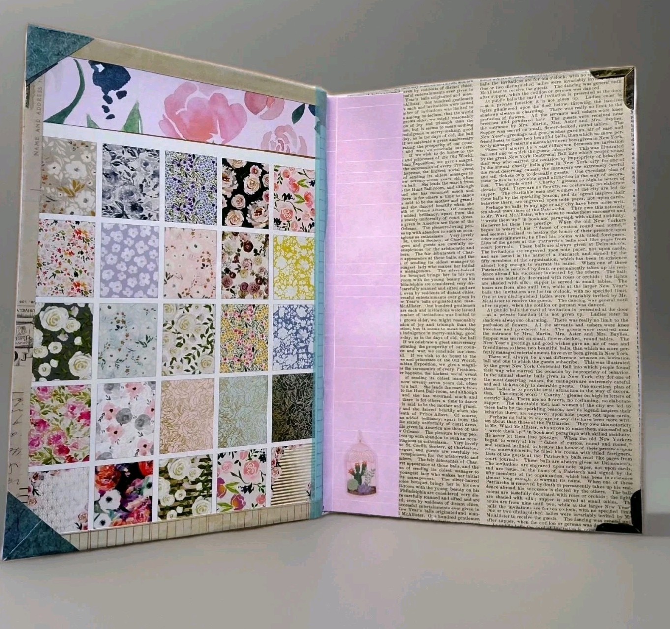 Bespoken Naked Junk Journal 32 Pages OOAK A Month of Your Life Creation