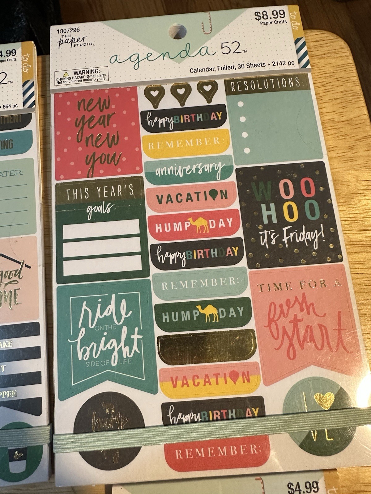Happy Planner All The Essentials Sticker 100 Pages & 5 Small Sticker Sheet Books