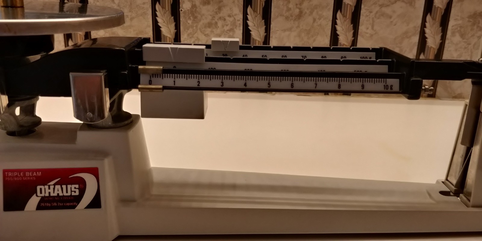 Ohaus Triple Beam Balance 700 / 800 Series 2610g 5lb 2oz Scale WW
