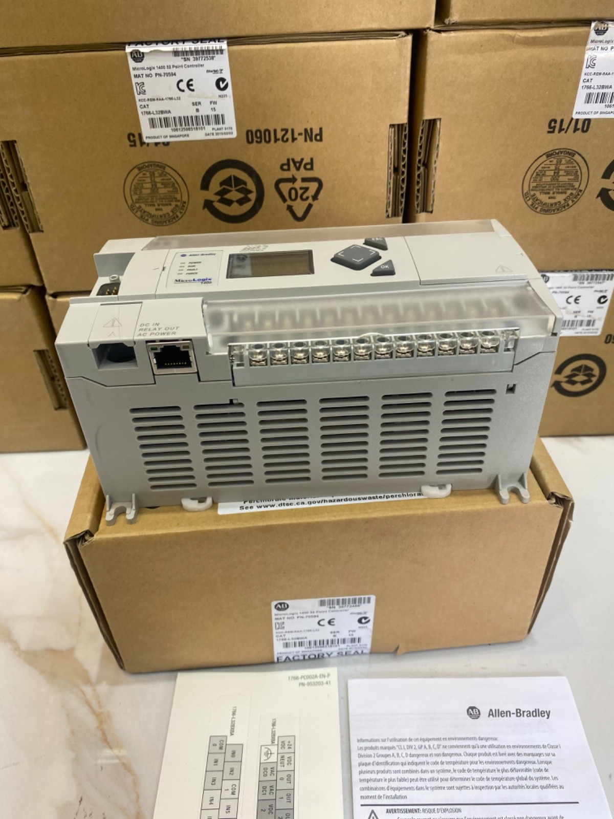 Allen Bradley 1766-L32BWA Ser.B MicroLogix 1400 PLC Processor
