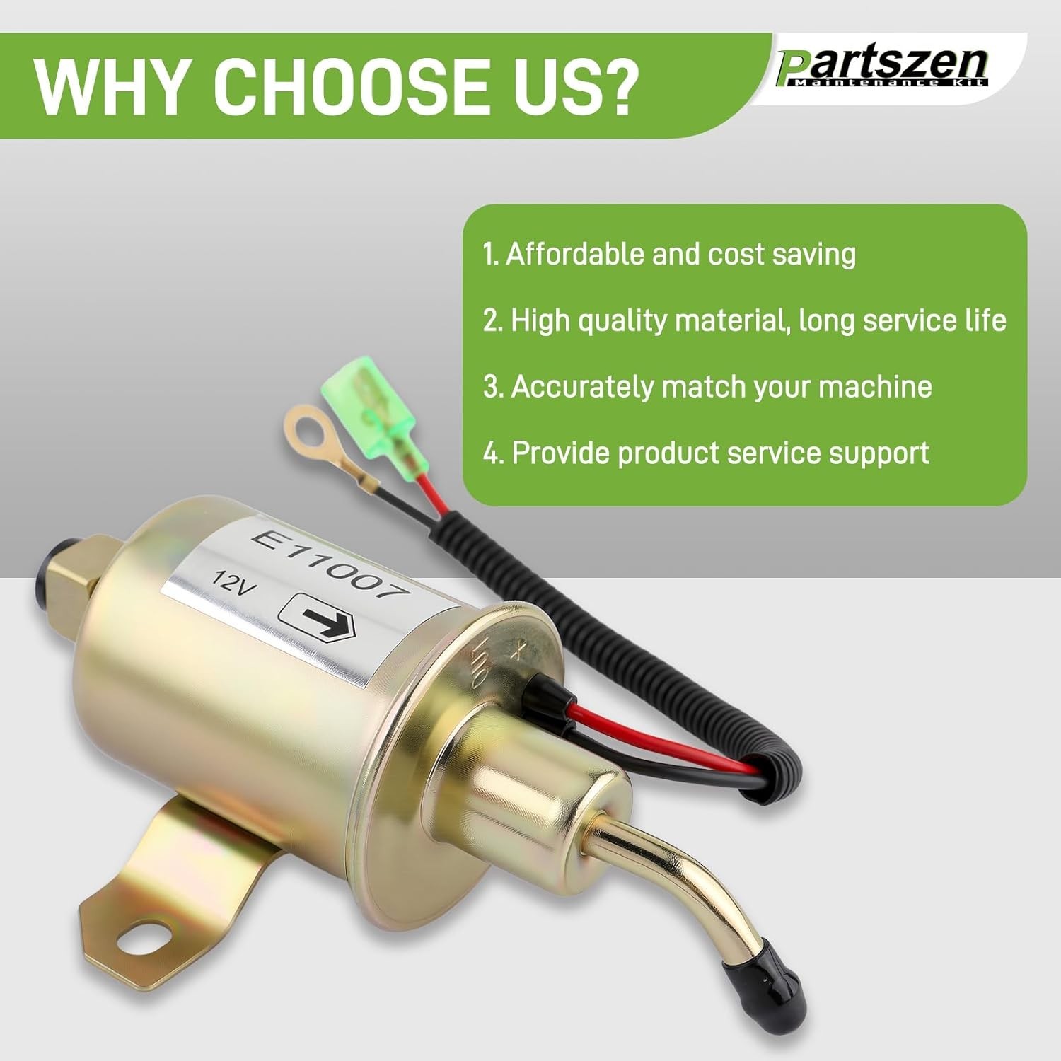 Onan Cummins 4000 4KW Generator Fuel Pump & Filter Tune-Up Kit