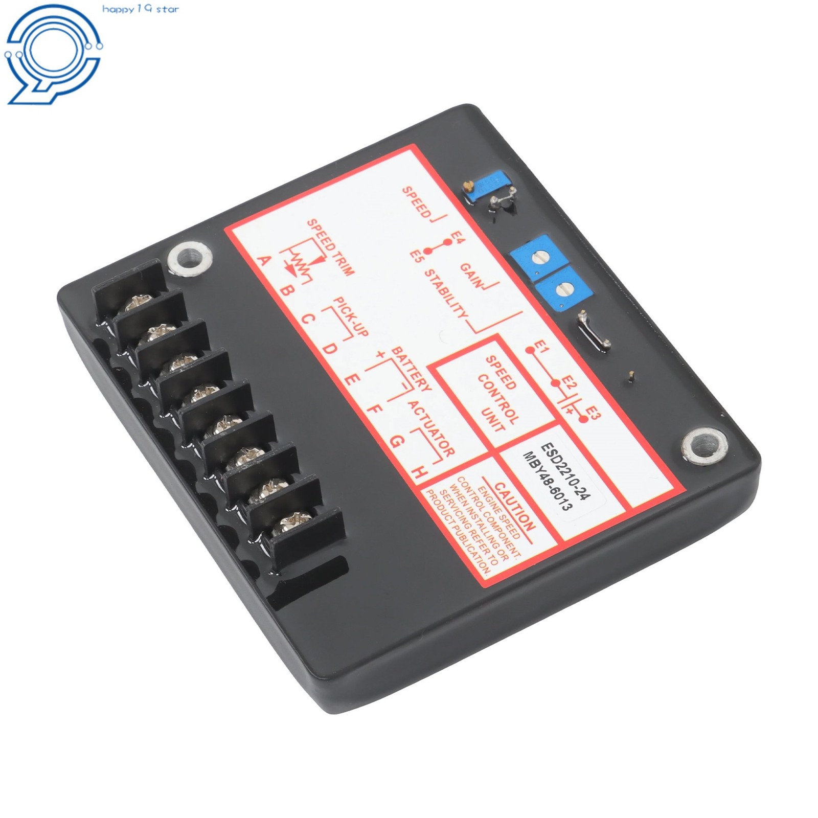 24V ESD2210-24 Generator ESD2210 Speed Controller Engine Speed Control Unit