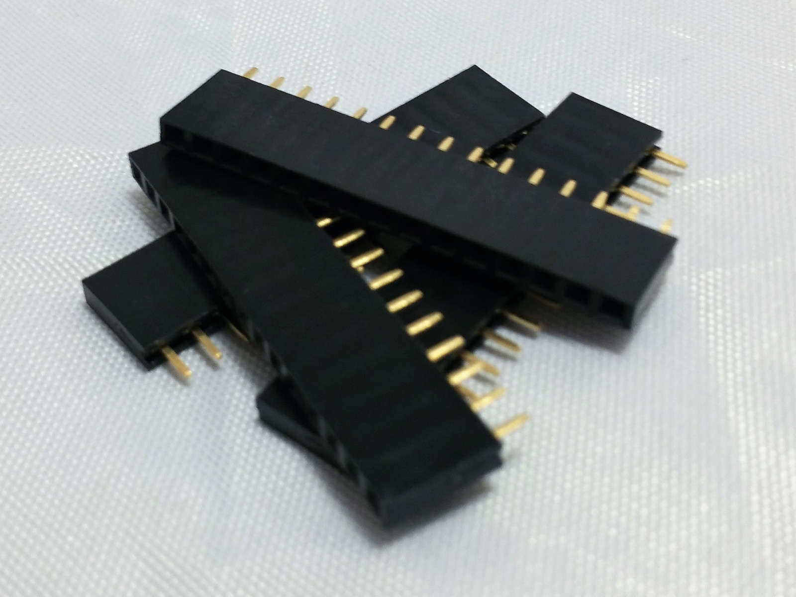 20Pcs 2.54mm Pitch 0.1 1×15 15 Pin 15p Female Dupont Header Arduino Nano Headers