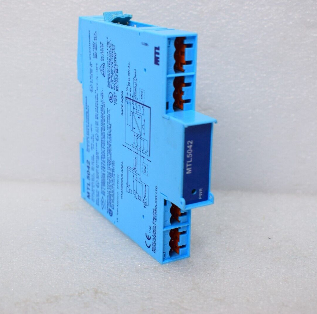 MEASUREMENT TECHNOLOGY MTL5042 REPEATER POWER SUPPLY 4/20mA MTL 5042