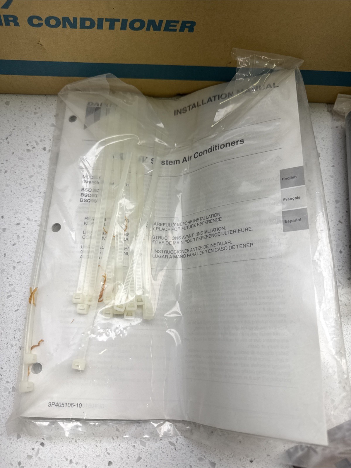 Daikin 2019 90,000 BTU – BSQ96TVJ Single Port Branch Selector Box NEW IN BOX