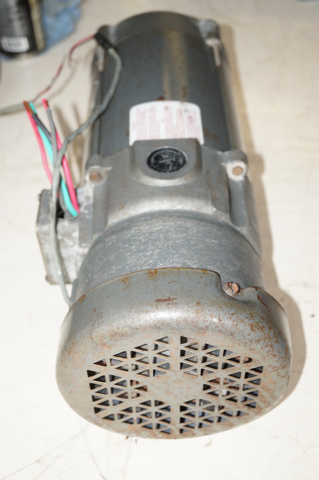 BALDOR DC Motor 3/4 HP, 180V, 1750 RPM, IEFC, PM3428P, 34-6751-394661, 5/8 Shaft