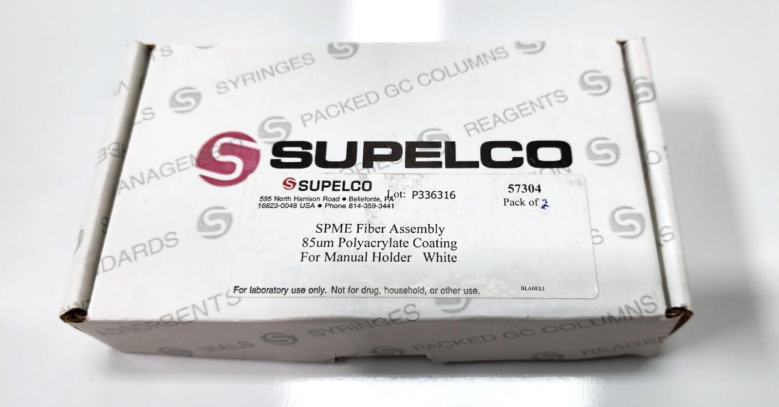 Supelco 57304 PME Fiber Assembly, Polyacrylate (PA), df 85 μm – PACK OF 2