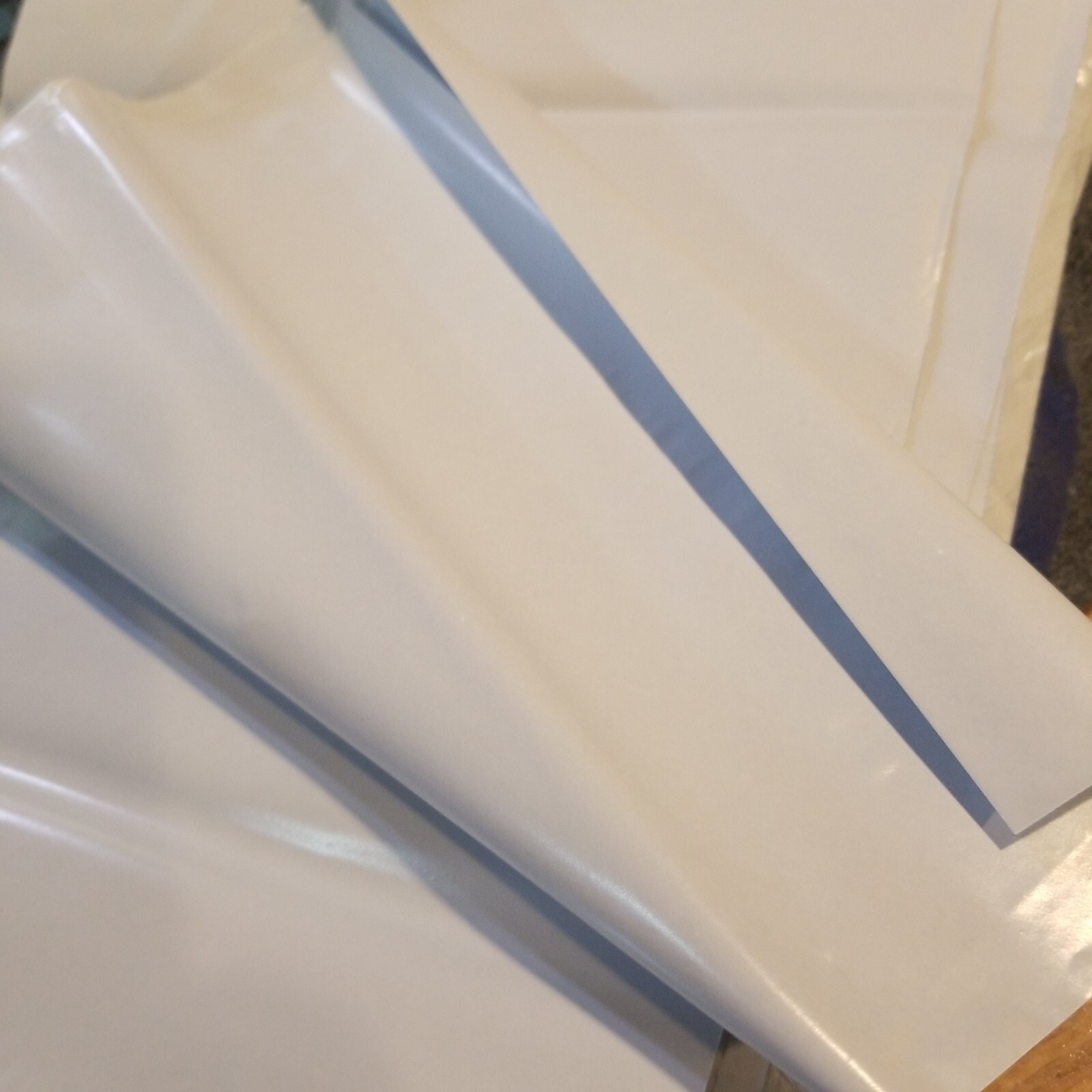White Poly Mailer Bags 100 pcs 6.5 x 10 7.5 x 12 11 x 15 Shipping Supplies