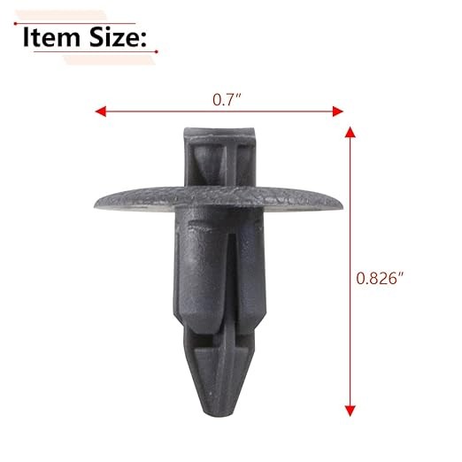 4PCS Interior Door Panel Trim Board Clips Compatible with 4runner Color: Gray