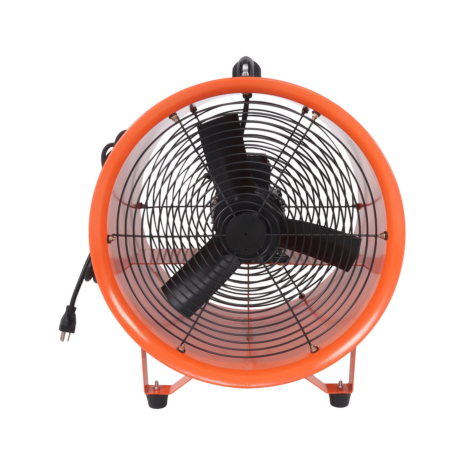 16 Inch Industrial Portable Blower Fan 33 FT Duct Hose 1125W 3000CFM 1450RPM