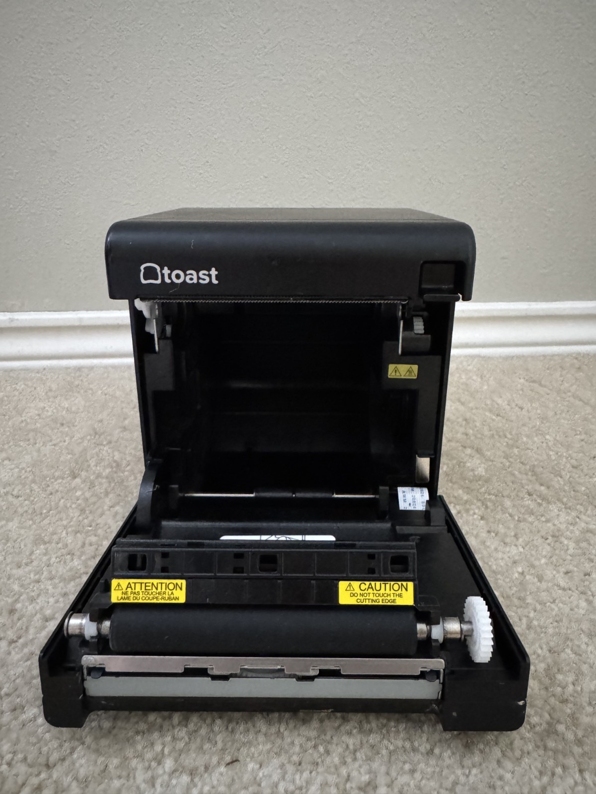 Toast Flex POS TP200 Thermal Receipt Printer w/ Ethernet Cables & FREE SHIP