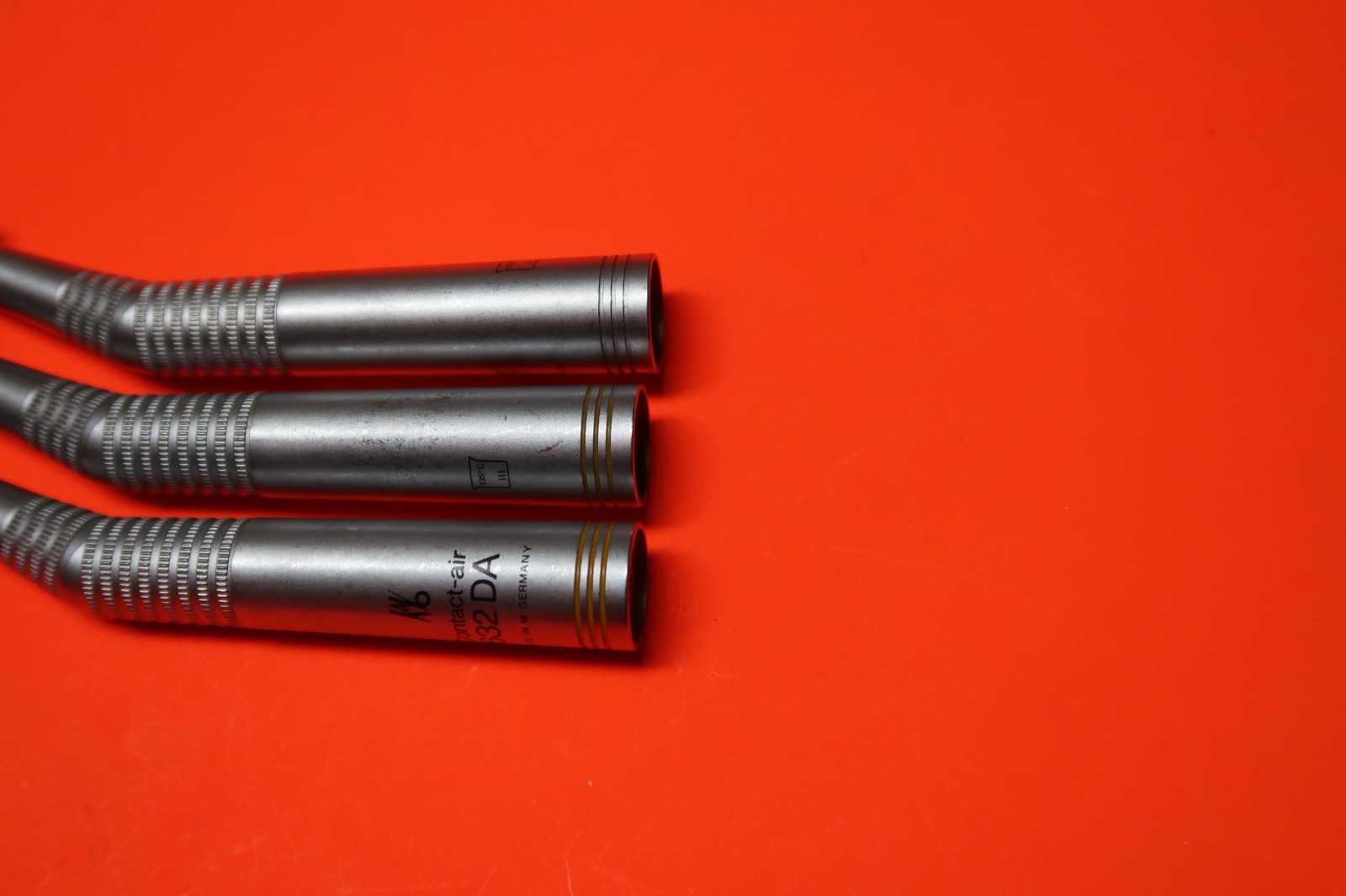KAVO 632 FIBER OPTIC DENTAL HANDPIECE SET OF 3 & 1 MONTH WARRANTY