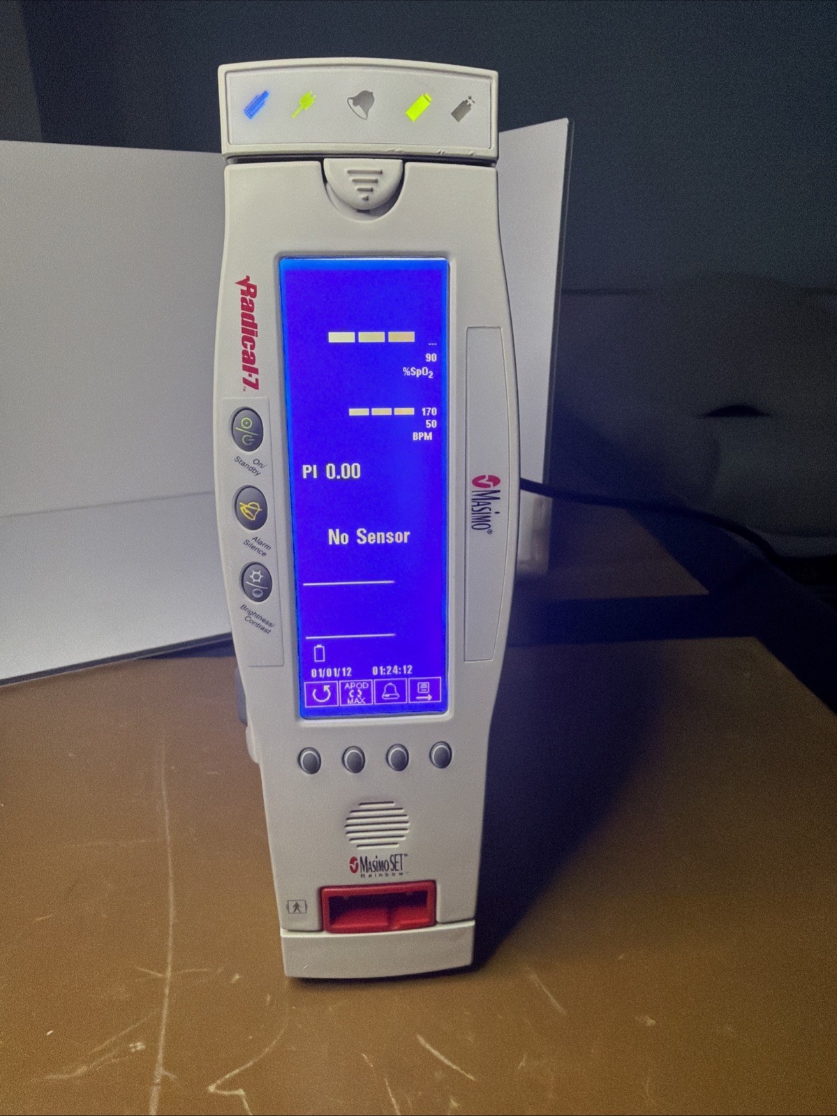 Masimo Radical 7 Pulse CO-Oximeter | with power supply | 30 day warranty