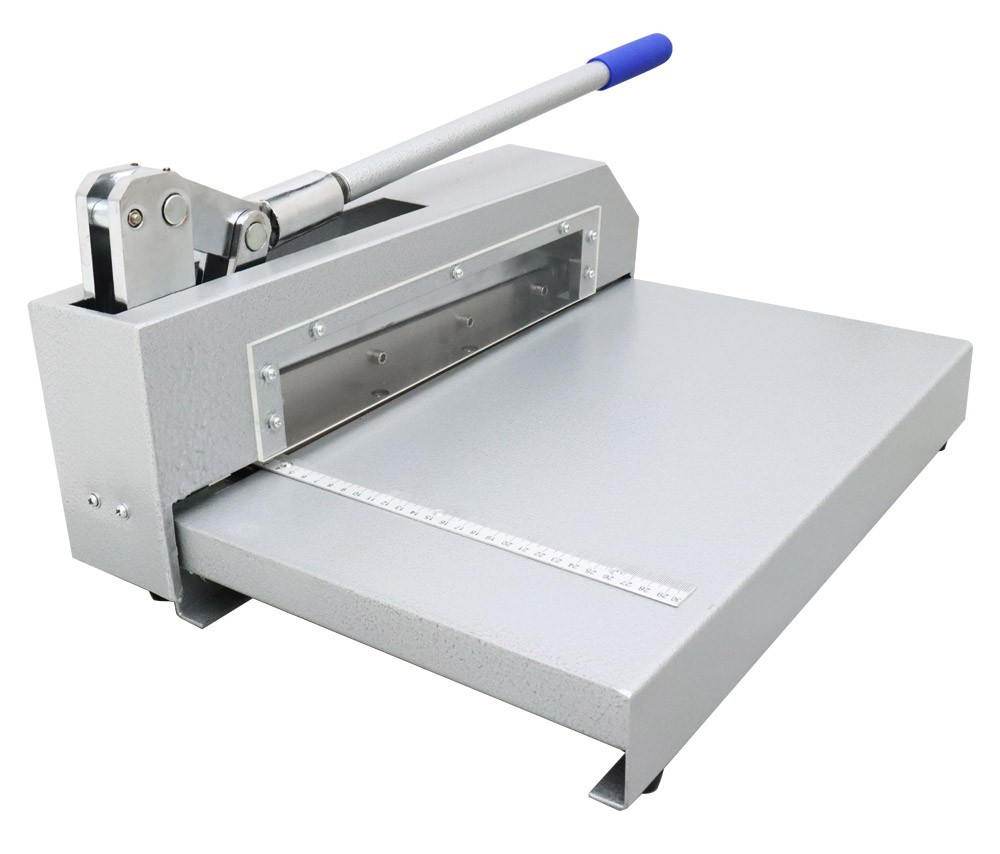 Manual Sheet Metal Cutter 12.6 Inch Feeding Size For Copper Aluminum PCB Plastic