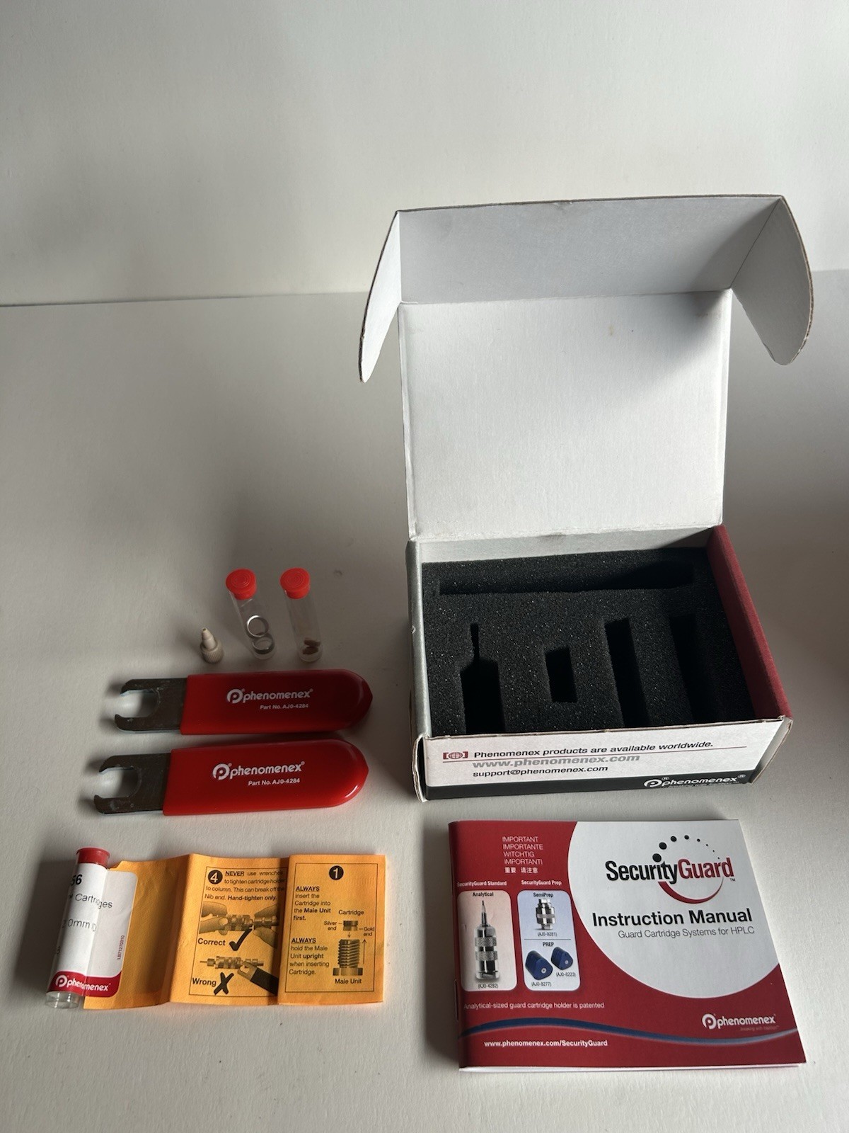 Phenomenex Security Guard Cartridge Kit — KJ0-4282 — accessories Only
