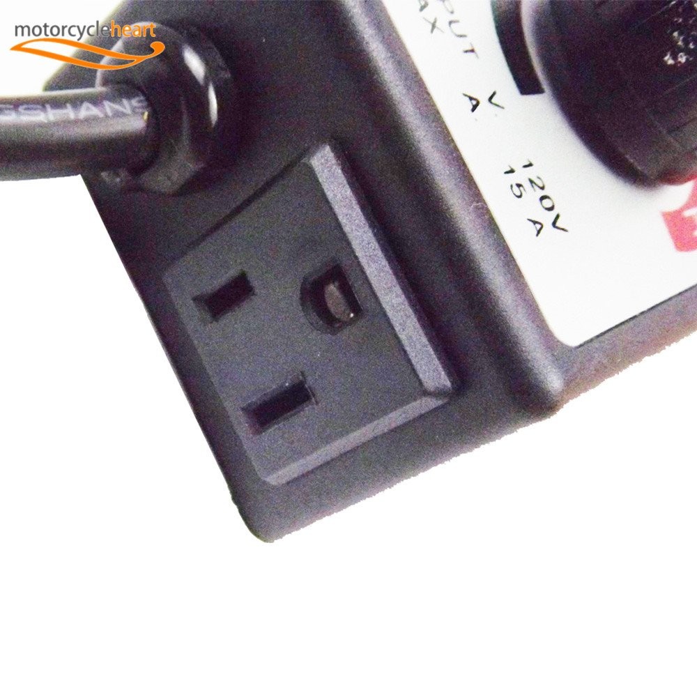 New For Router Fan Variable Speed Controller Electric Motor Rheostat AC 120V