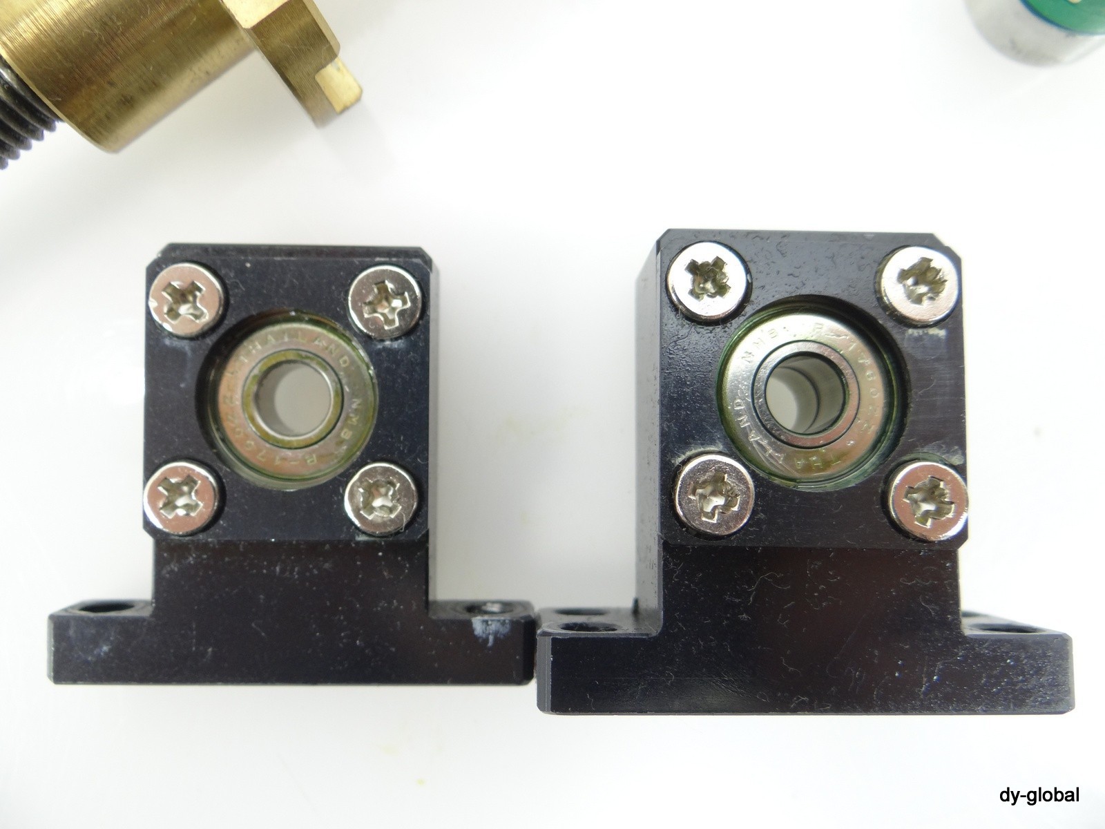 Made ATM08+145mm Used Right/Left Helix TM Screw with support coupling unit