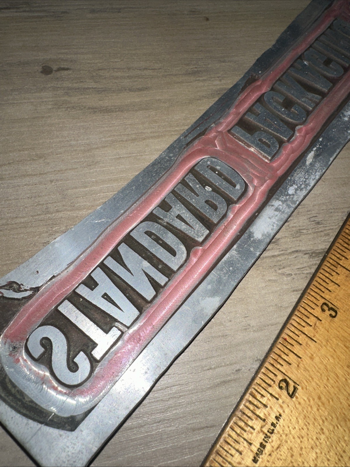 Printing Plate “ Standard Packaging Corporation “