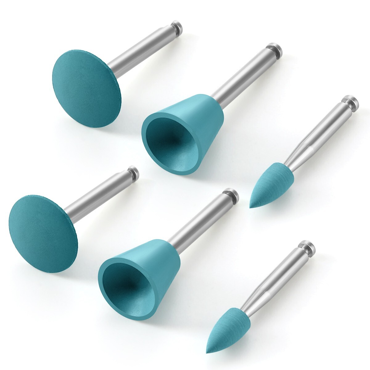 AZDENT Dental Composite Polishing Kit RA 2.35mm Wheel Discs Burs 14pcs/pack