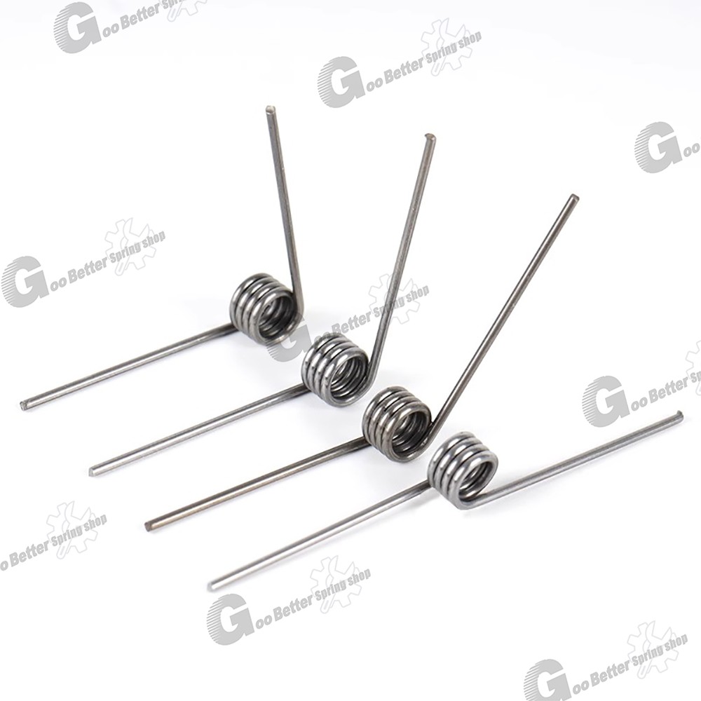 Torsion Spring 3-9 Coil (10 pcs), 1.2mm Wire dia, 6 ~ 12mm OD, Left spring Steel