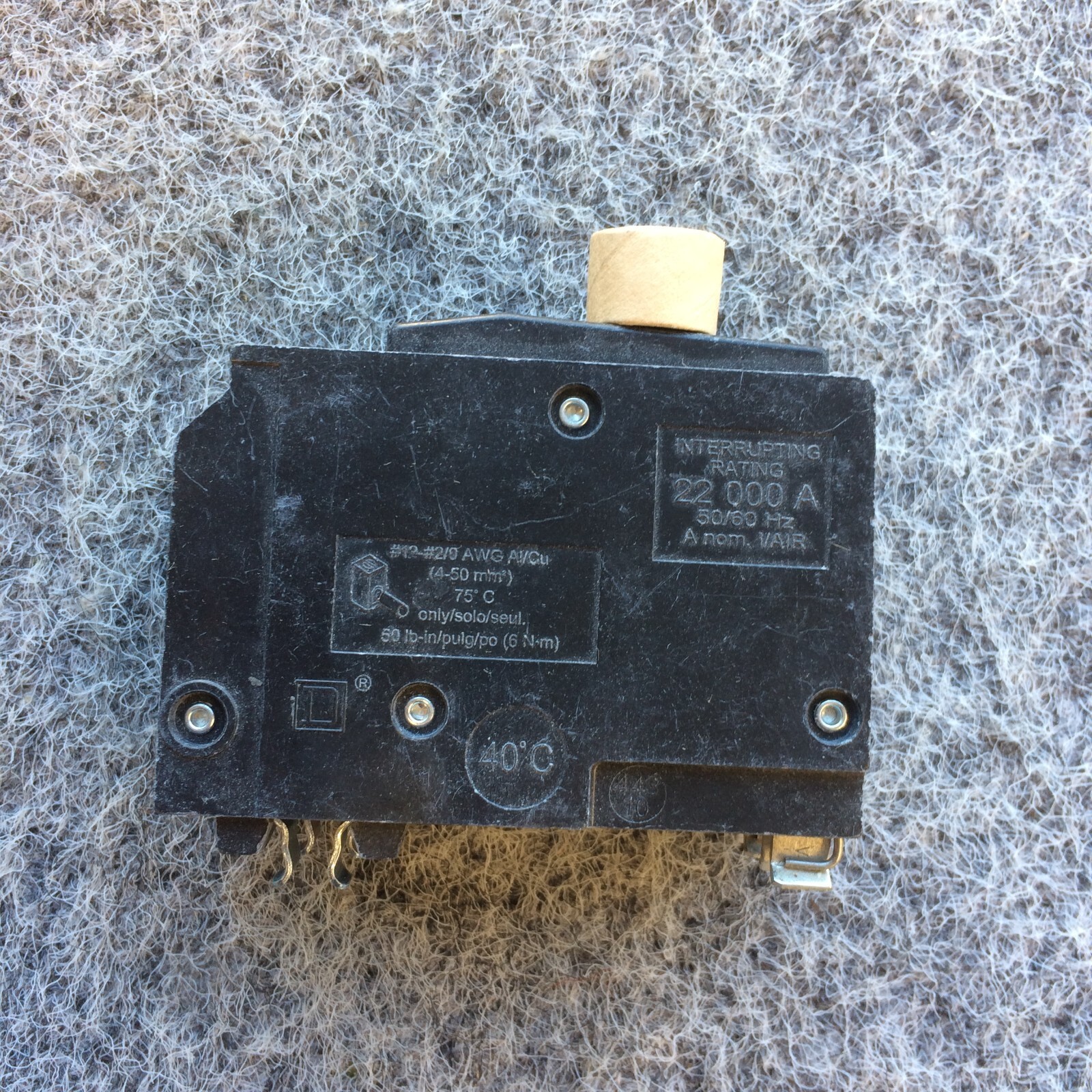 Square D QO2110VH 110 A Miniature Circuit Breaker (Ships Same Day)
