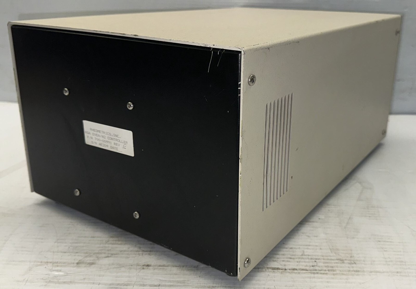 RHEOMETRICS INC. RSA OVEN/N2 ENVIROMENTAL CONTROLLER #700-00991 REV-E