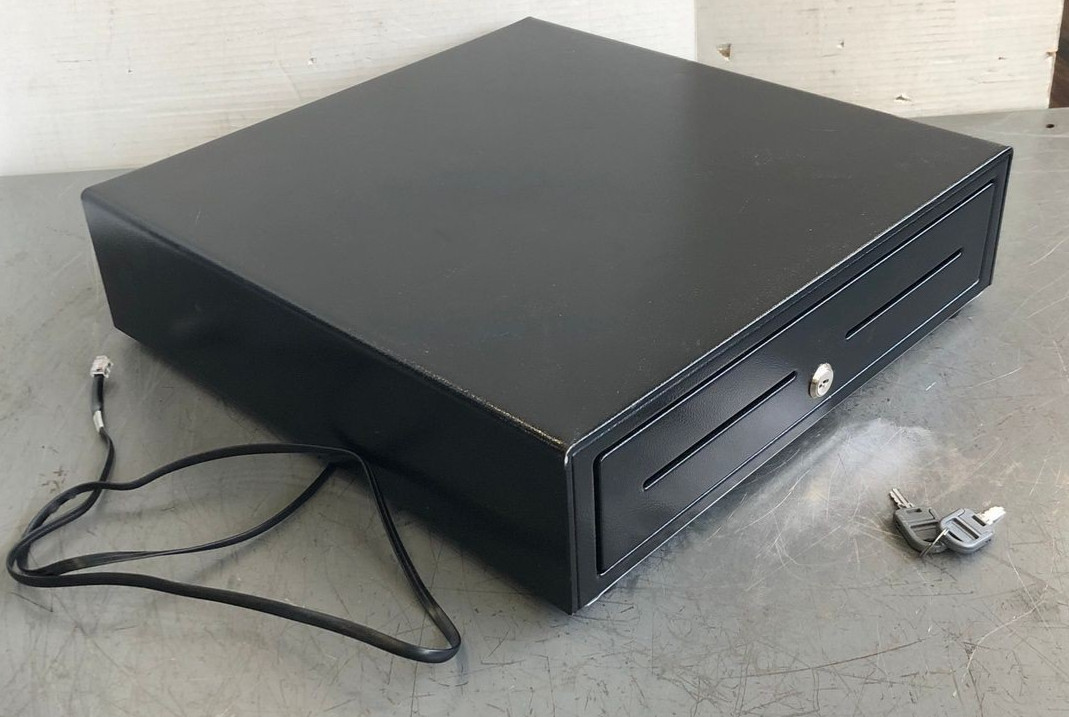 Star Micronics CD4-1616BK55-S2 16×16 Printer Driven POS Cash Drawer w/Key
