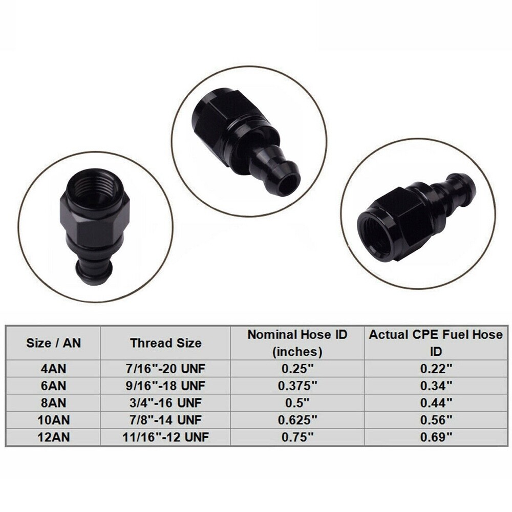 6AN-10AN TRANS-MISSION OIL COOLER HOSE ADAPTER ELECTRIC FAN TEMP-ERATURE SWITCH