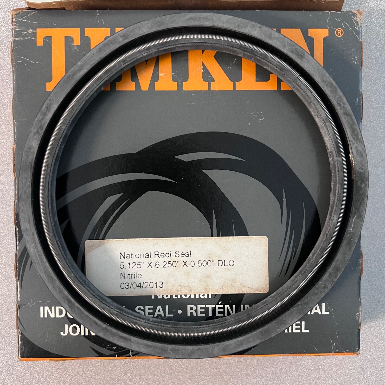 Timken National Redi-Seal 5.125″ X 6.250 X 0.500″ DLO Nitrile